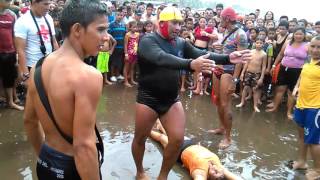 RESCATE PROFUNDO EN PLAYA METALIO [upl. by Marr]