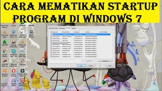 CARA MEMATIKAN STARTUP PROGRAM DI WINDOWS 7 [upl. by Noraf384]