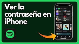 Cómo ver la contraseña de Spotify en iPhone iOS 18 [upl. by Teyugn]