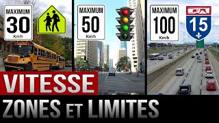 Vitesse  Zones et limites de vitesse [upl. by Dwyer605]