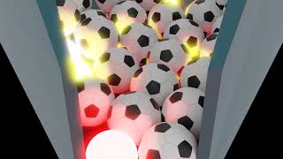 Animation race football colorful abstract 3d render illustration  Blender 422 LTS Cycles Render [upl. by Romine]