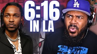 KENDRICK EXPOSING OVO Kendrick Lamar  616 IN LA Drake Diss REACTION [upl. by Ellekim]