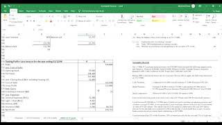 Accounting Incomplete Records 2007 [upl. by Salisbarry]