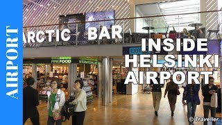 DEPARTURE FROM HELSINKI Airport  Helsinki Vantaa Airport Tour with CheckIn [upl. by Ahtiek153]