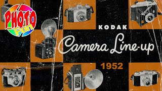 PhotoFun Kodak Camera Lineup 1952 [upl. by Otrebogir]