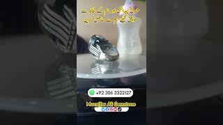 Aqeeq stone ring design muzaffaraligemstone youtubeshorts muzaffaralijewellery [upl. by Belding427]