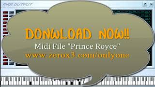 Rechazame  Prince Royce  Midi File OnlyOne [upl. by Phelgon440]