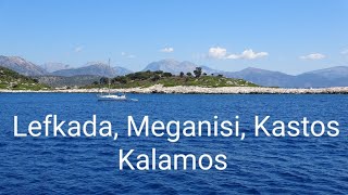 Greece  Lefkada Meganisi Kastos Kalamos 2022 [upl. by Lsil515]