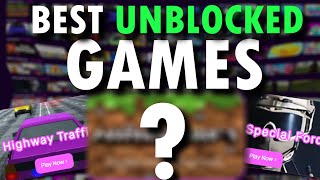 Best UNBLOCKED Games To Play In SCHOOL 2024  Links [upl. by Yonita566]