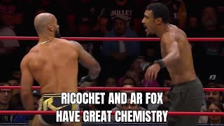 Ricochet and AR Fox have great chemistry AEW Collision Oct 19 2024 [upl. by Lotsyrc]