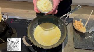 Alfredo Pasta mit Garnelen fyp foryou viral cooking love [upl. by Lehplar]