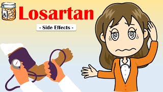 Losartan  Side Effects Common Adverse Effects Of Losartan Is Losartan Safe Losartan [upl. by Garrik810]