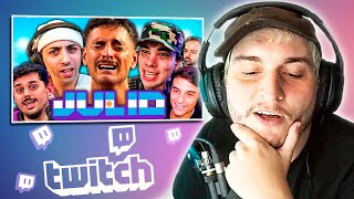 REACCION JULIO EN TWITCH 2023 de PEPAZX [upl. by Elleimac81]