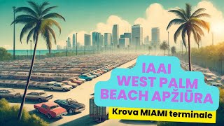 IAAI Aukciono apziura su manimi  Miami Krova [upl. by Kaile]