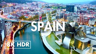 Spain 🇪🇸 in 8K ULTRA HD HDR 60 FPS Video by Drone [upl. by Amahcen289]