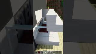 MINECRAFT ⛏ CAMINO moderno FUNZIONANTE  TUTORIAL shorts [upl. by Asreht]