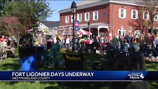 Fort Ligonier Days in Westmoreland County Pennsylvania [upl. by Llaccm]