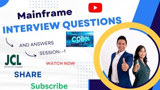 Mainframe interview questions and answers session 1mainframes mainframetutorial jcl cobol [upl. by King]