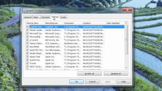 How to Disable Startup Programs in Windows 7 [upl. by Gaeta]