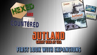 Jutland Second Edition  First Look Base Game amp Expansions [upl. by Ardnuasac]