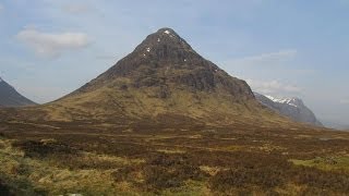 Buachaille Etive Beag Stob Dubh amp Stob Coire Raineach  21st april 2014 [upl. by Ydnim300]