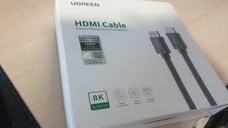 UGREEN HDMI 21 Cable ULTRA HD 8K [upl. by Ellohcin]