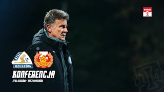 KONFERENCJA  Stal Rzeszów  Znicz Pruszków 16 kolejka Betclic 1 Ligi 10112024 [upl. by Iegres]