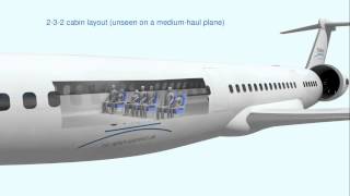 NOVA a concept of mediumhaul transport aircraft [upl. by Demitria843]