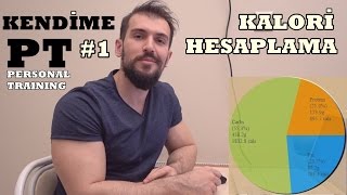 KENDİME PT 1  Beslenme Programı Kalori Hesaplama Nasıl Yapılır [upl. by Ibur]