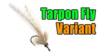 Tarpon Fly Variant Fly Tying [upl. by Orel]