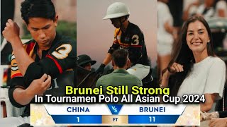 Momen Prince Mateen Menghancurkan china di tournamen Polo All Asia Cup 2024 Di thailand [upl. by Earesed542]