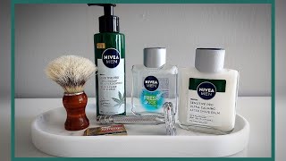 💈🍃 Nivea Sensitive Pro Shaving Cream Nivea Fresh Kick Aftershave Nivea Sensitive Pro Balsam 🍃💈 [upl. by Pan]