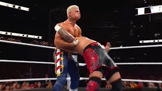 FULL MATCH  CODY RHODES VS SOLO SIKOA  WWE SUMMERSLAM 2024 [upl. by Dolora]