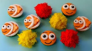 how to make nemo cupcakes [upl. by Noirod]