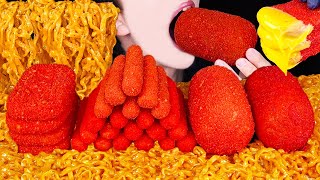 ASMR HOT CHEETOS SAUSAGE CHEESE STICKS SPICY CARBO FIRE NOODLES COOKING MUKBANG 소세지 먹방 EATING SOUNDS [upl. by Haronid]