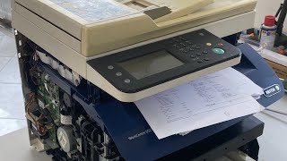 xerox workcentre 6027 paper pick up problem paper jamming [upl. by Lambard772]