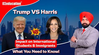 Trump or Harris Study in the USA with Top Universities Scholarships amp Visa Help iieducation [upl. by Salakcin204]