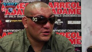 ARREOLA VS ADAMEK POST FIGHT INTERVIEWS [upl. by Nayra]