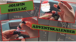 Jolifin Shellac Adventskalender 2023🎅🏼🎄 Unboxing [upl. by Emirej]