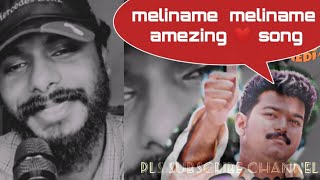 meliname meliname cover thalapathisongvijayannanbjsmedia entertainmentthamilsong [upl. by Ailaroc242]