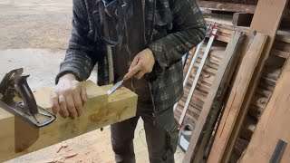 Building a Timber frame Gallery space Part 1 [upl. by Woodhead]