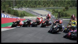 MotoGP  Tissot Sprint Race at the Red Bull Ring CircuitAustria 2024 [upl. by Ahsinam307]