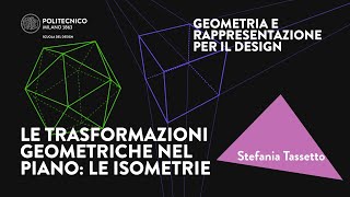 Le trasformazioni geometriche nel piano le isometrie Stefania Tassetto [upl. by Galasyn203]