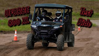 2025 CFMOTO UFORCE 800 XL First Ride Reaction  Review [upl. by Notsirt]