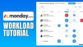 How To Use WorkLoad In Mondaycom  Mondaycom Workload Tutorial [upl. by Robinia]