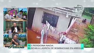 ¡No perdona nada Buscan a ladrón de bombachas en Areguá [upl. by Meyer]