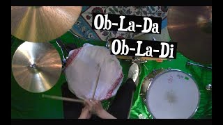 ObLaDi ObLaDa  Drum Cover  Drums Isolated [upl. by Namharludba]