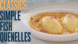 Easiest way to make bistrot style fish quenelles with a sauce to die for [upl. by Drews742]