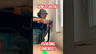 How to install floating shelves [upl. by Vig]