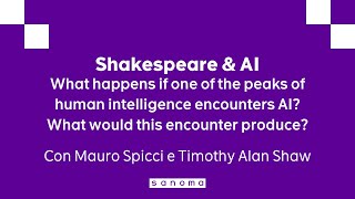 Shakespeare amp AI [upl. by Memory]